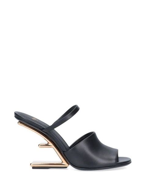 fendi scrunchie sandals|fendi high heels sandals.